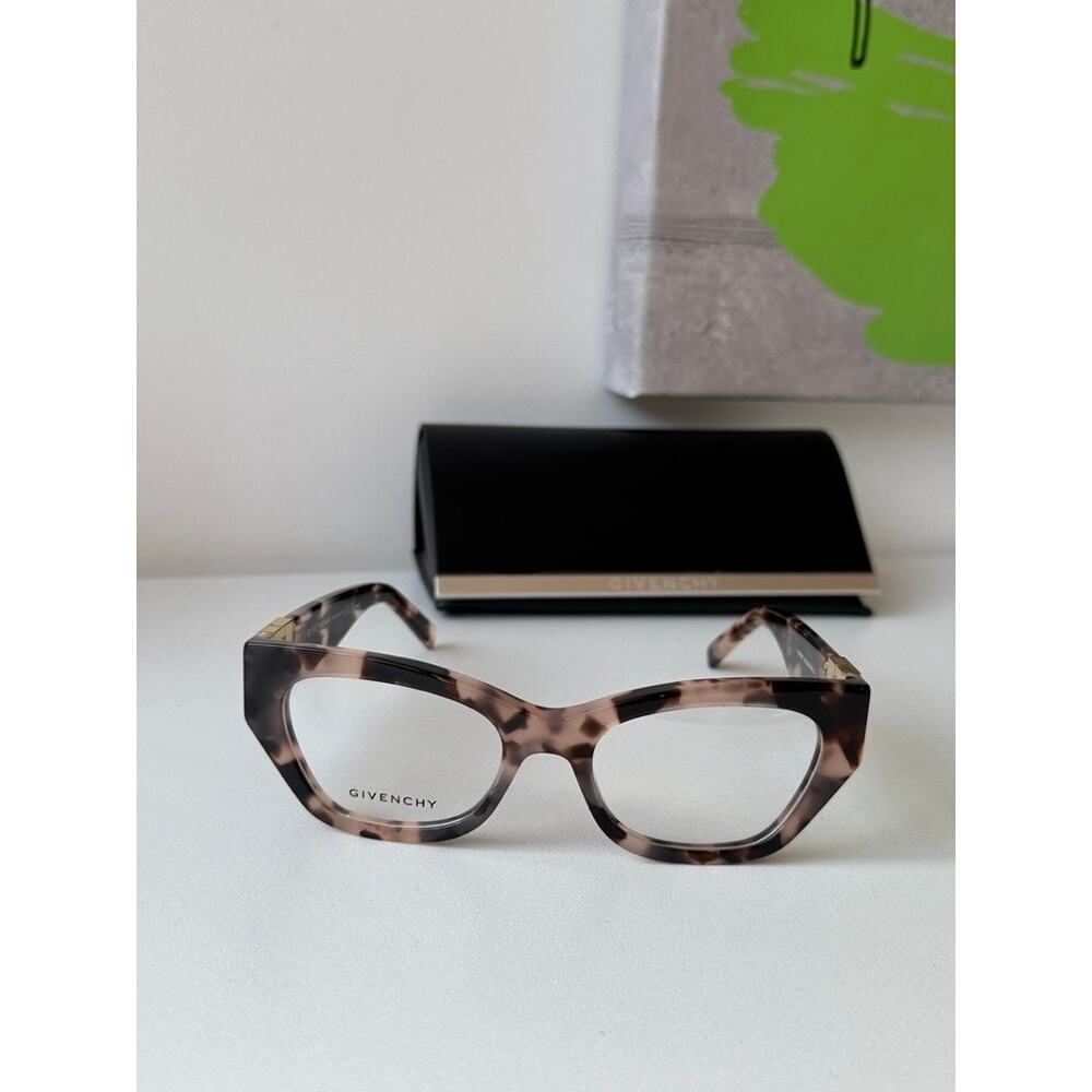 NEW Givenchy GV50059I Tortoise Cat Eye Eyeglasses Frames - Picture 5 of 7